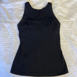Lululemon black high neck tanktop - NEED TO SELL ASAP - please send best offer